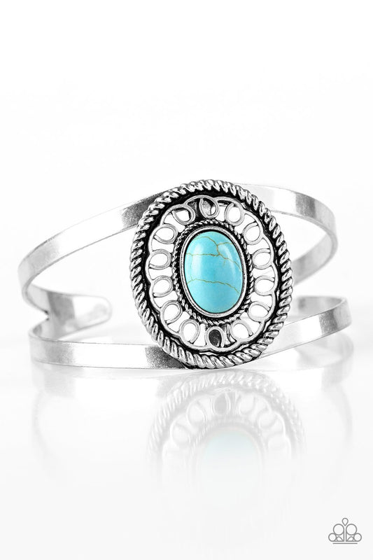 Pulsera Paparazzi ~ Deep In The TUMBLEWEEDS - Azul