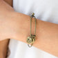 Dreamy Dandelions - Brass - Paparazzi Bracelet Image