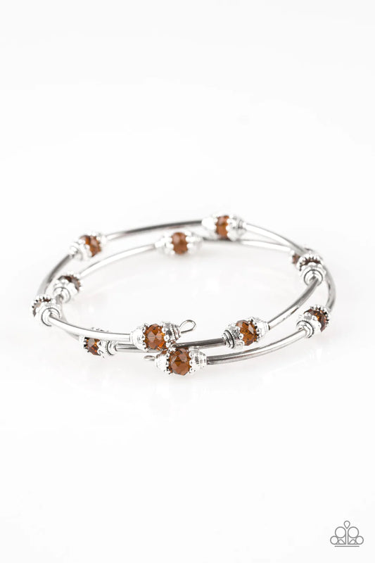 Paparazzi Bracelet ~ Into Infinity - Brown