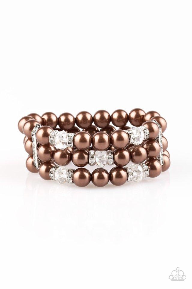 Paparazzi Bracelet ~ Undeniably Dapper - Brown