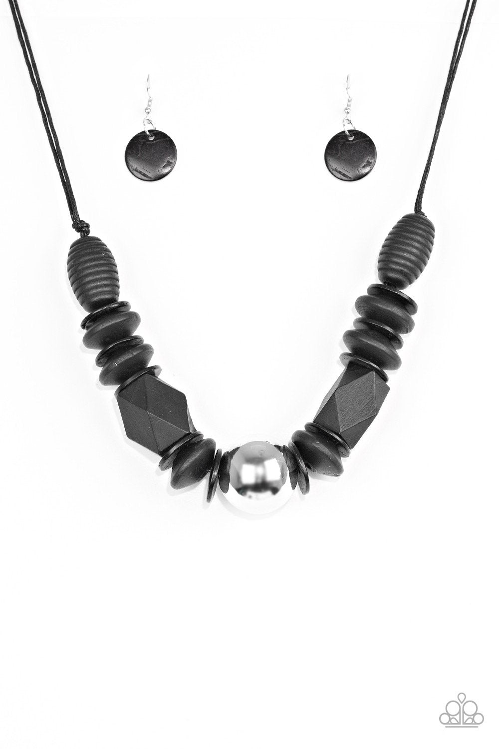 Paparazzi Necklace ~ Grand Turks Getaway - Black