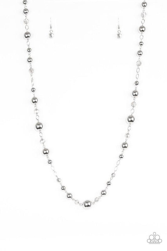 Paparazzi Necklace ~ Modernly Majestic - Silver