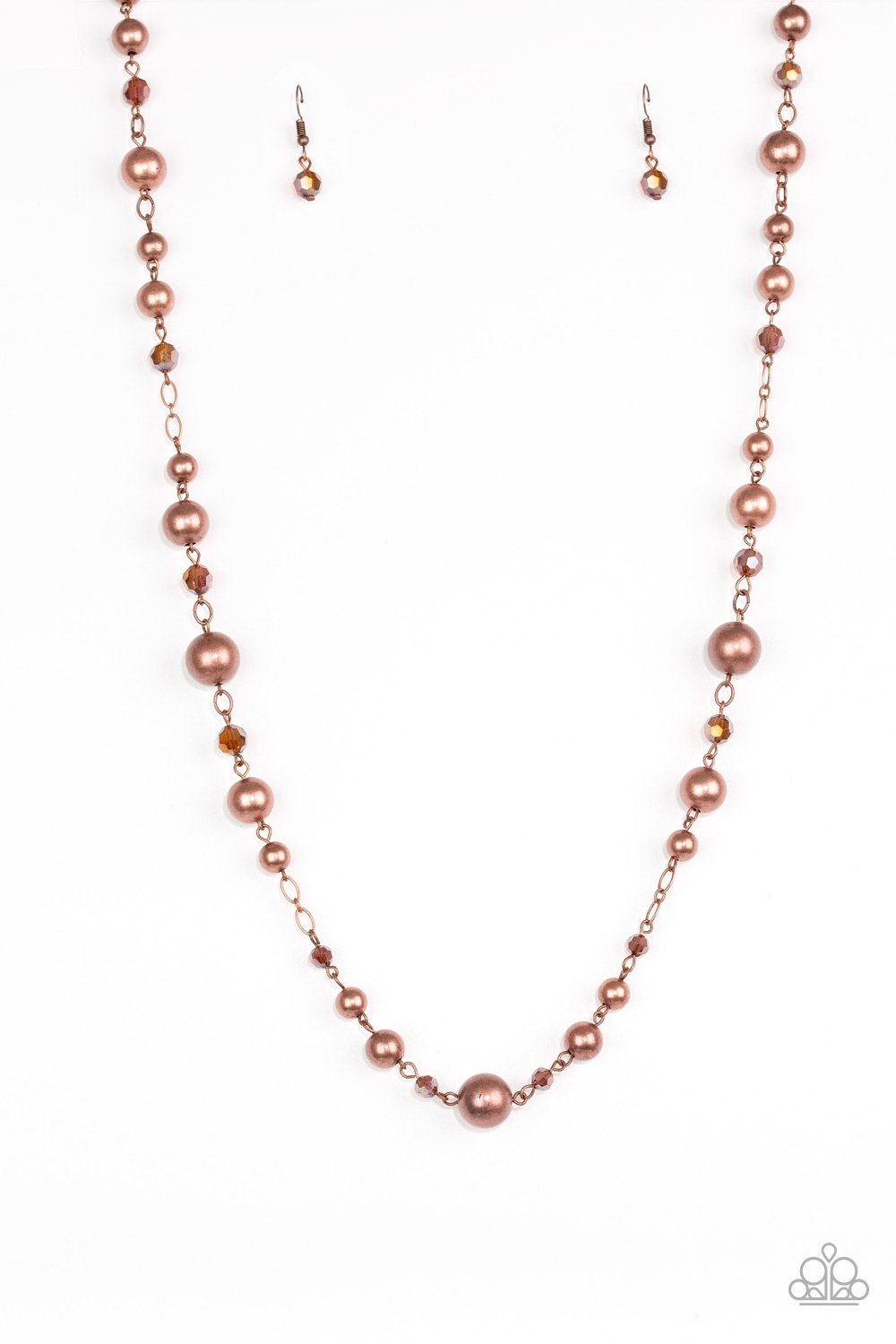 Paparazzi Necklace ~ Modernly Majestic - Copper