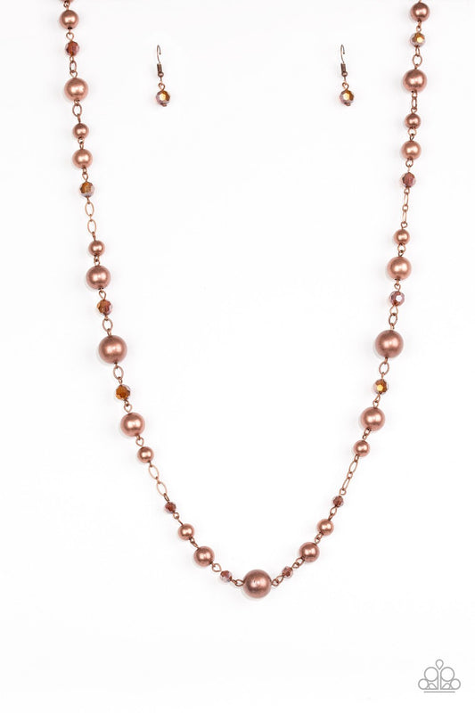 Paparazzi Necklace ~ Modernly Majestic - Copper