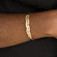 Business As Usual - Gold - Paparazzi Bracelet Image