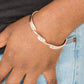 Traditional Twist - Rose Gold - Paparazzi Bracelet Image