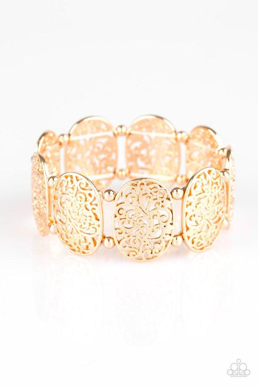 Paparazzi Bracelet ~ Everyday Elegance - Gold