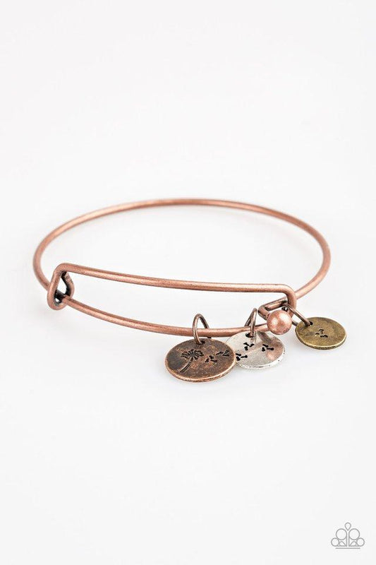 Pulsera Paparazzi ~ Dientes de león de ensueño - Multicolor