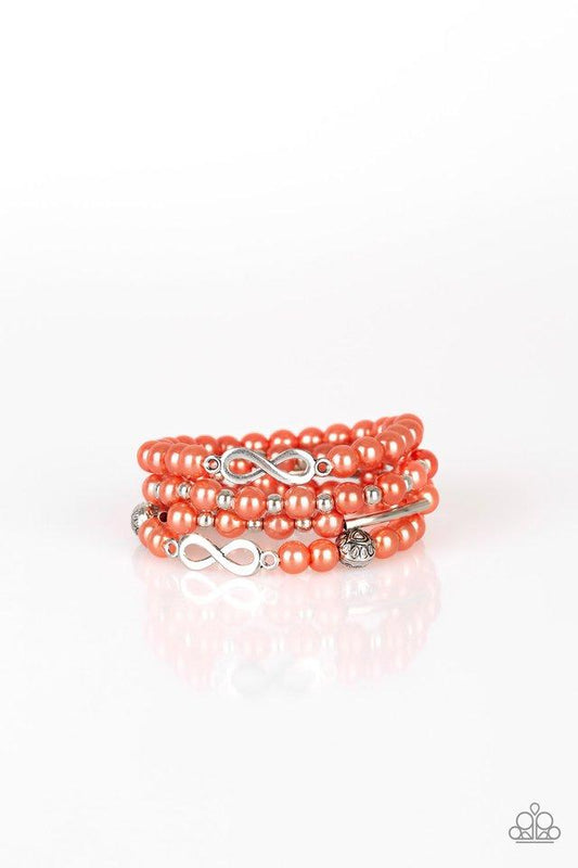 Pulsera Paparazzi ~ Lujo sin límites - Naranja