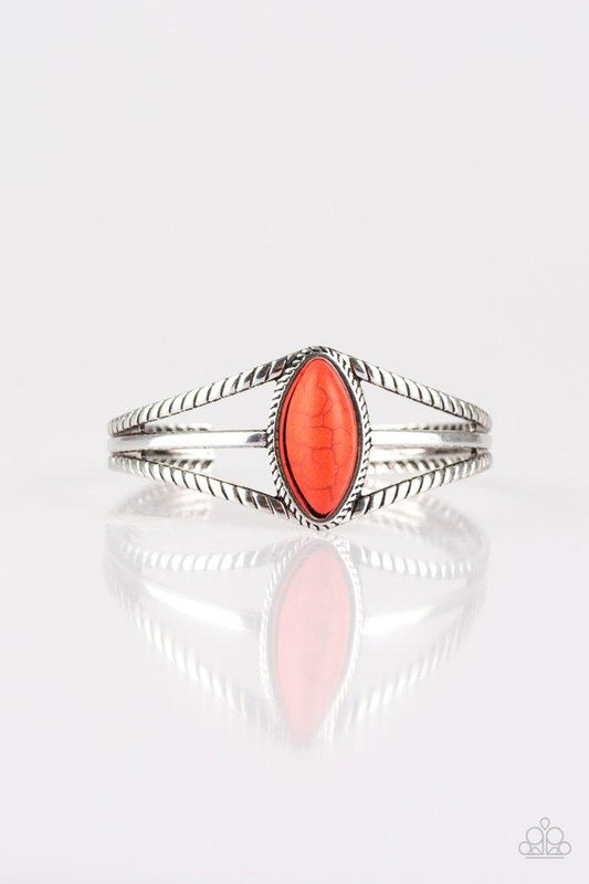 Pulsera Paparazzi ~ Western Wanderer - Naranja