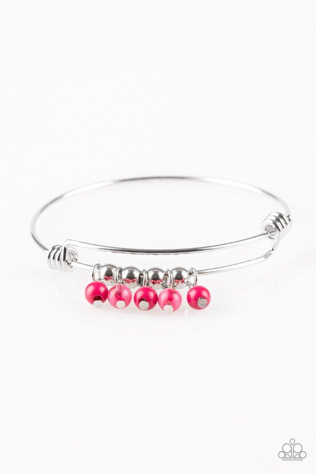 Paparazzi Bracelet ~ All Roads Lead To ROAM - Pink