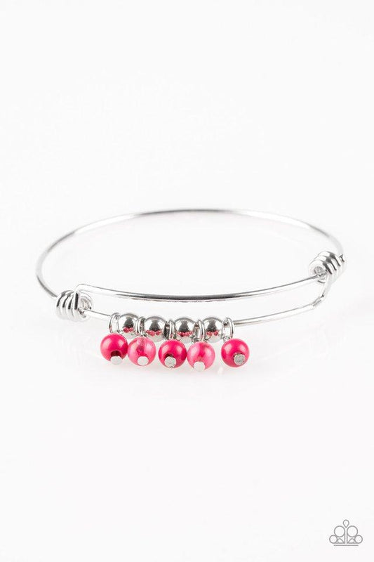 Pulsera Paparazzi ~ Todos los caminos conducen a ROAM - Rosa