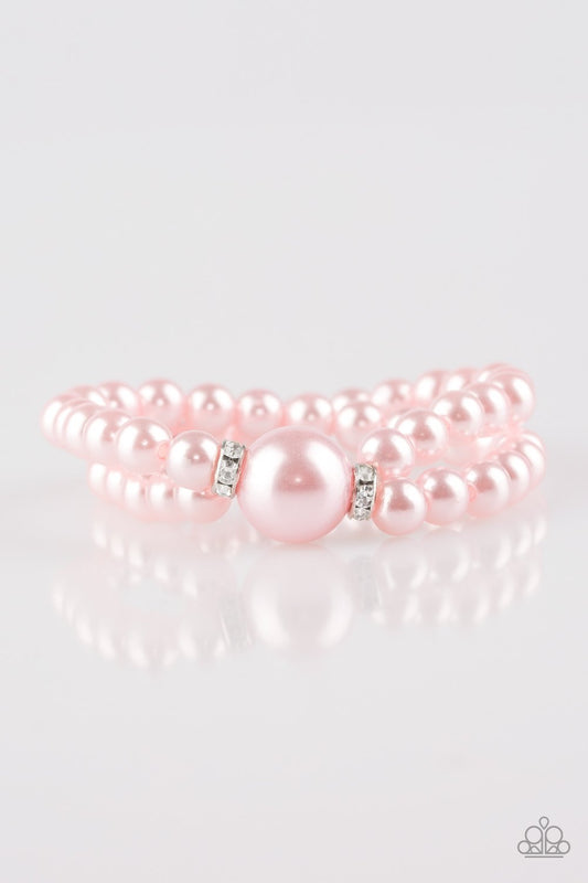 Pulsera Paparazzi ~ Romantic Redux - Rosa