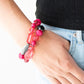 Rockin Rock Candy - Pink - Paparazzi Bracelet Image