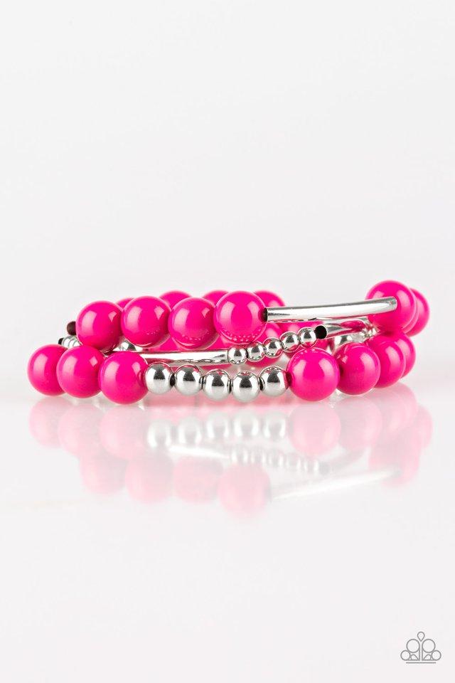 Paparazzi Bracelet ~ New Adventures - Pink