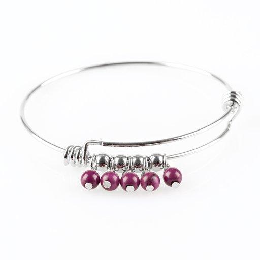 Paparazzi Bracelet ~ All Roads Lead To ROAM - Purple