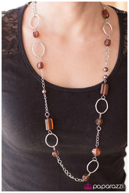 Paparazzi Necklace ~ In Neutral - Brown