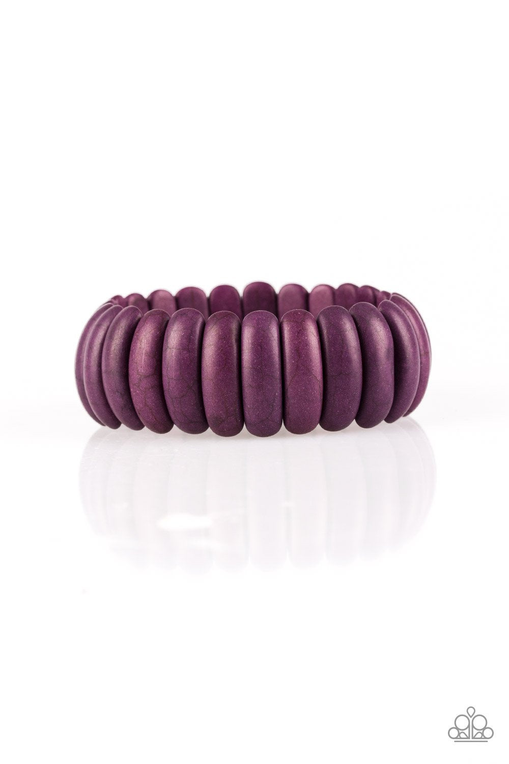 Paparazzi Bracelet ~ Peacefully Primal - Purple