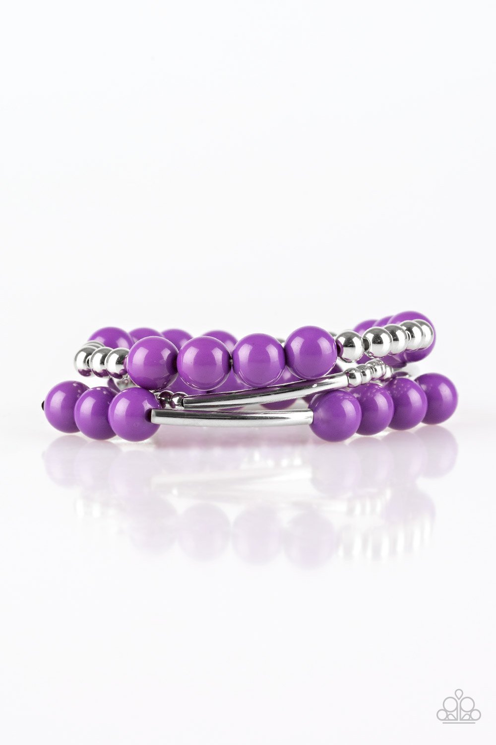 Paparazzi Bracelet ~ New Adventures - Purple