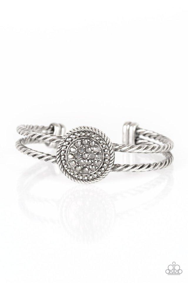 Paparazzi Bracelet ~ Definitely Dazzling - Silver