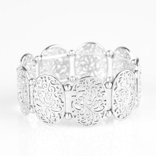 Paparazzi Bracelet ~ Everyday Elegance - Silver