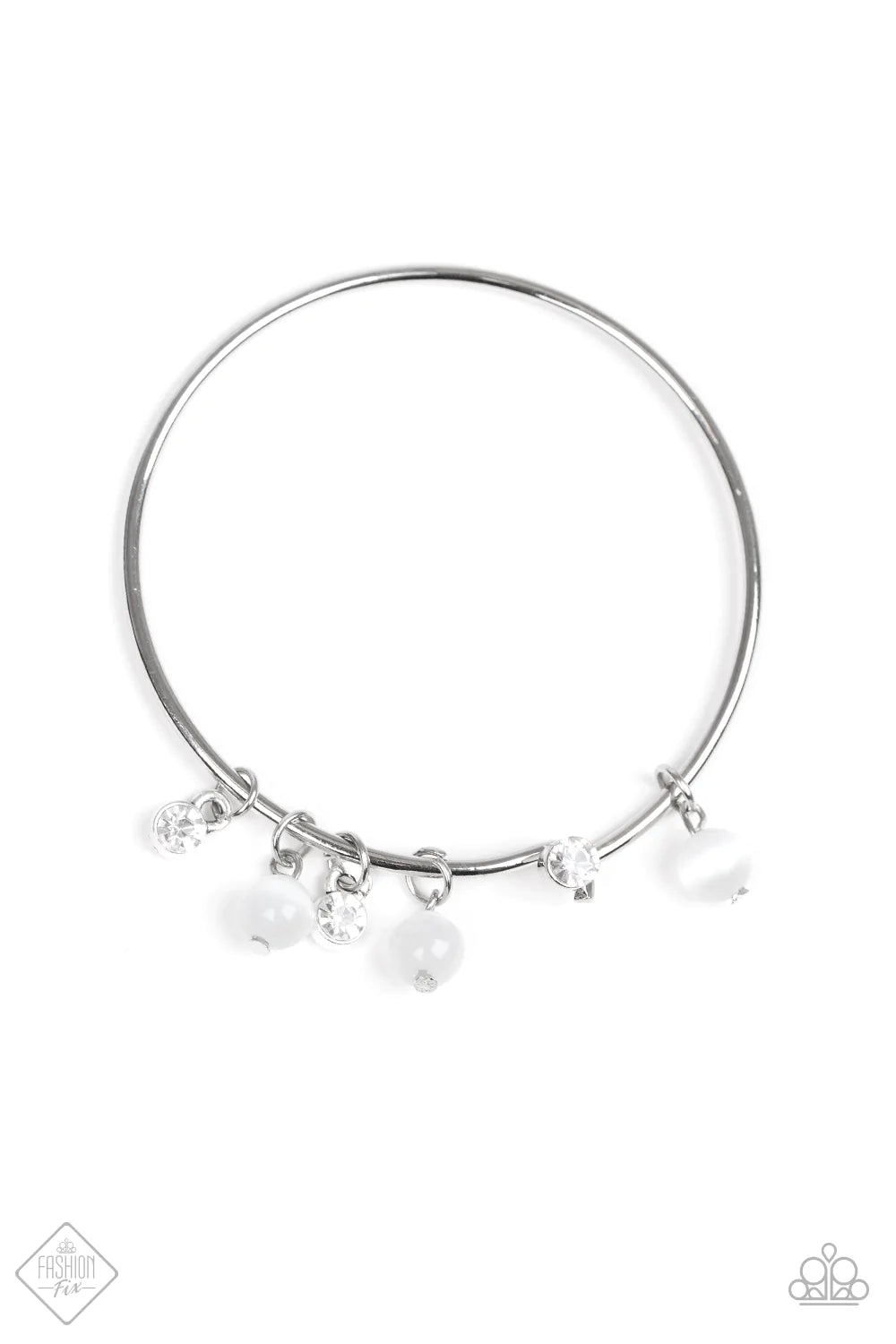 Paparazzi Bracelet ~ Marine Melody - White