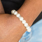 Exquisitely Elite - White - Paparazzi Bracelet Image
