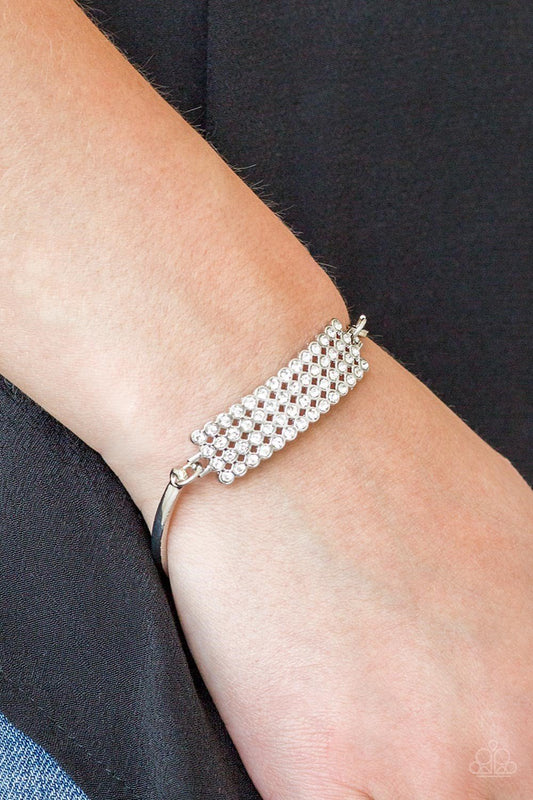 Paparazzi Bracelet ~ Top-Class Class - White