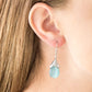 Paparazzi Earring ~ Spring Dew - Blue