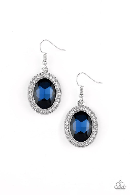 Paparazzi Earring ~ Only FAME In Town - Blue