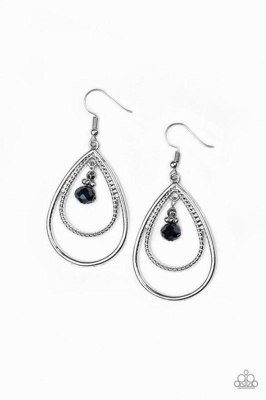 Paparazzi Earring ~ REIGN On My Parade - Blue