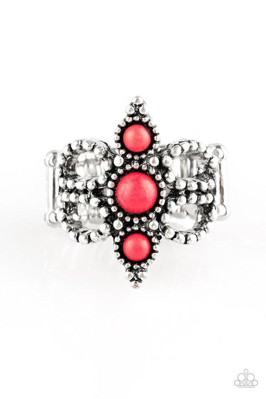 Paparazzi Ring ~ Outback Oasis - Red