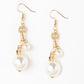 Timelessly Traditional - Gold - Paparazzi Earring Image