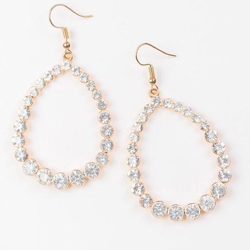 Paparazzi Earring ~ Rise and Sparkle! - Gold