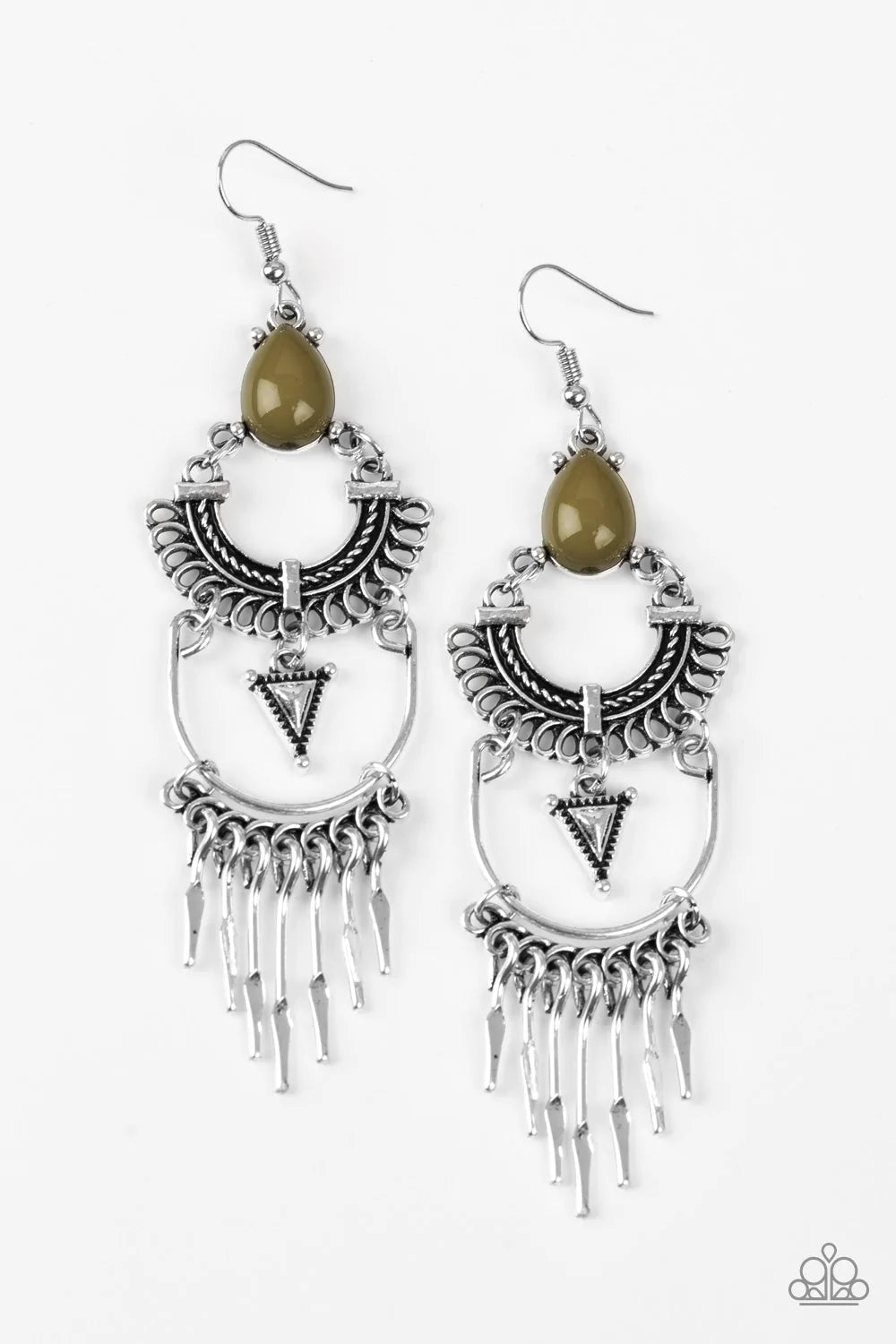 Pendiente Paparazzi ~ Progresivamente pionero - Verde