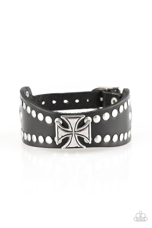 Paparazzi Bracelet ~ On The CHOPPER Block - Black