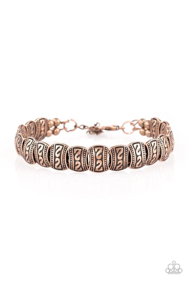 Paparazzi Bracelet ~ Montezuma Mountains - Copper