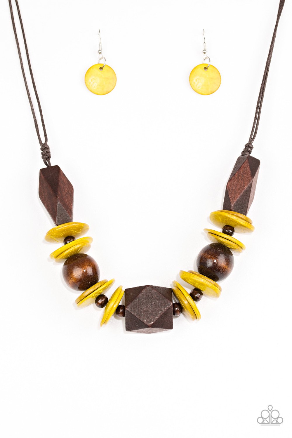 Paparazzi Necklace ~ Pacific Paradise - Yellow