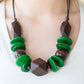 Pacific Paradise - Green - Paparazzi Necklace Image