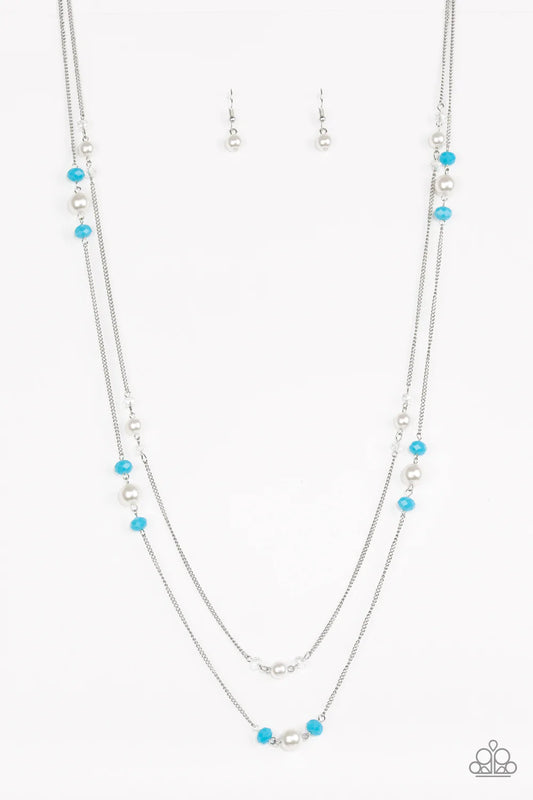 Paparazzi Necklace ~ Spring Splash - Blue