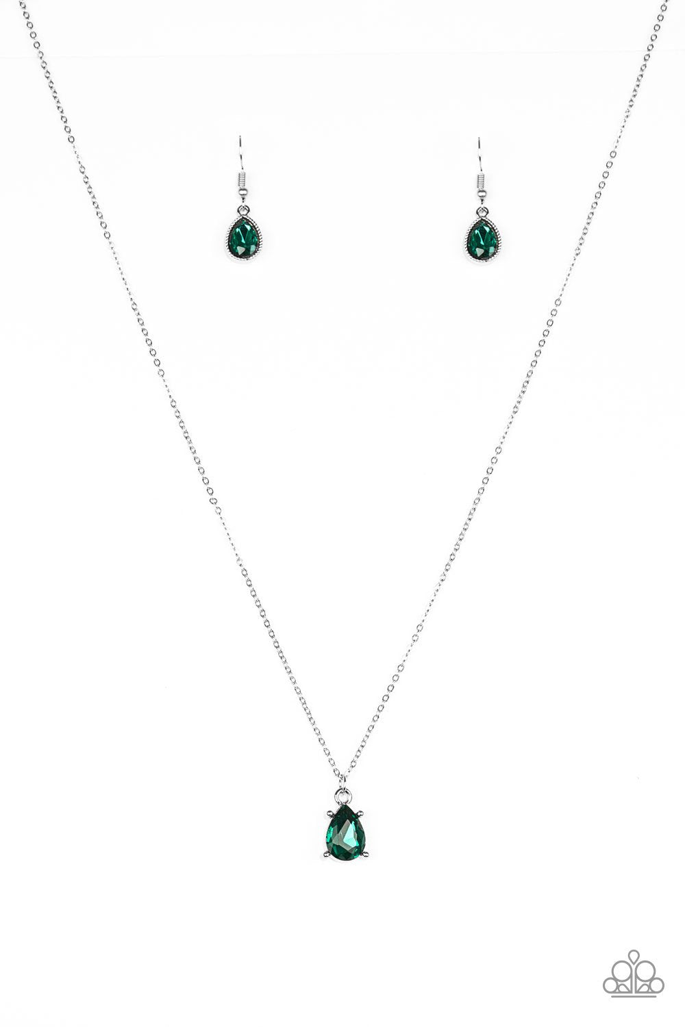 Paparazzi Necklace ~ Classy Classicist Green Paparazzi Jewelry Online Store 6195