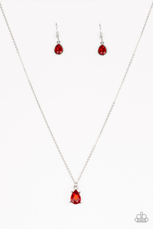 Classy Classicist - Red - Paparazzi Necklace Image