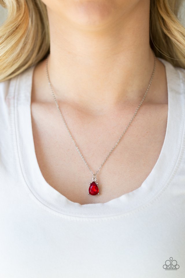 Classy Classicist - Red - Paparazzi Necklace Image