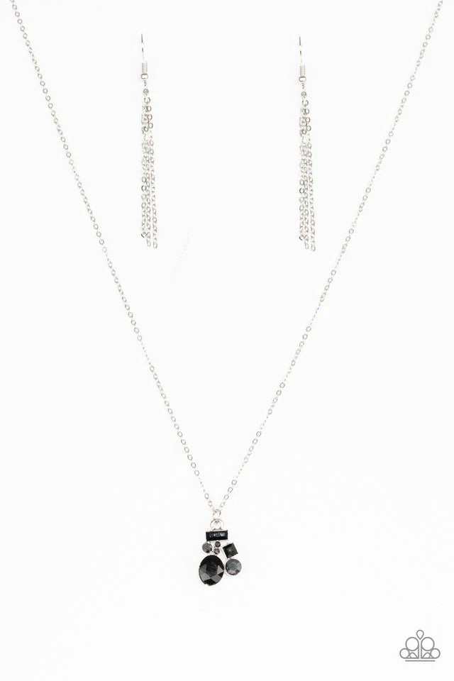 Paparazzi Necklace ~ Time To Be Timeless - Black
