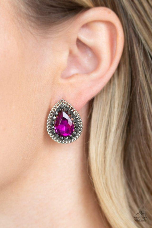 Paparazzi Earring ~ Debutante Debut - Pink