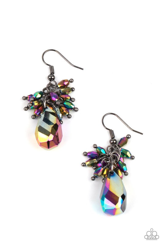 Well Versed in Sparkle - Multi - Paparazzi Earring Image