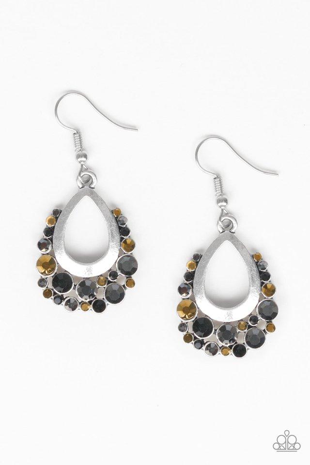 Paparazzi Earring ~ Table For Two - Multi