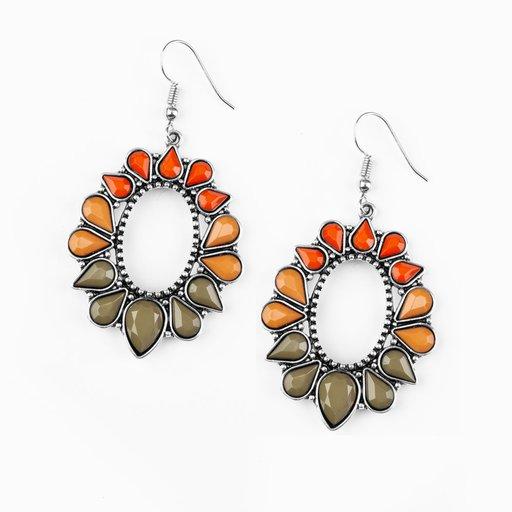 Paparazzi Earring ~ Fashionista Flavor - Multi