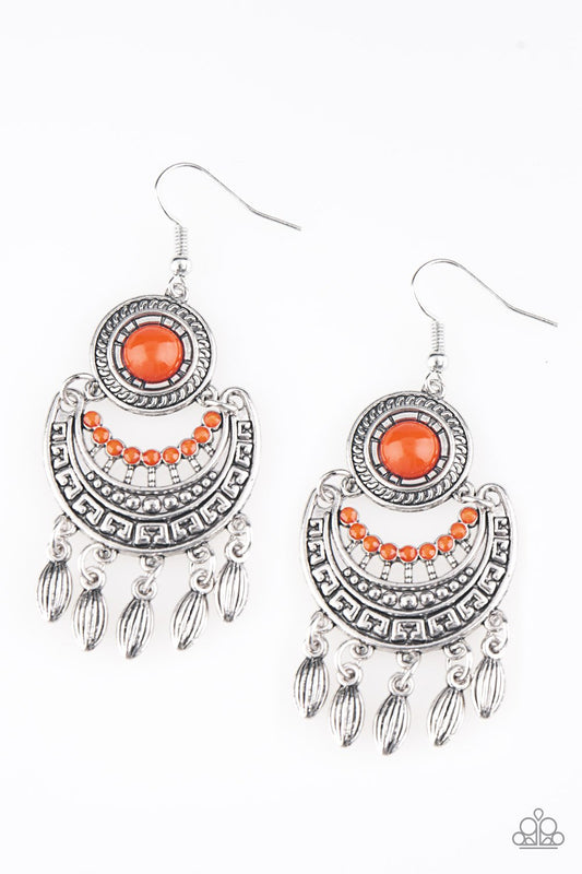 Paparazzi Earring ~ Mantra to Mantra - Orange