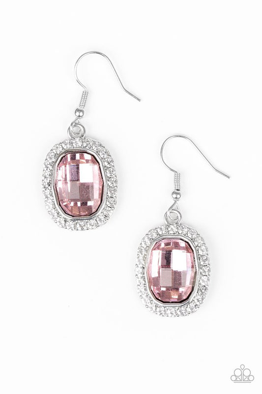 The Modern Monroe - Pink - Paparazzi Earring Image